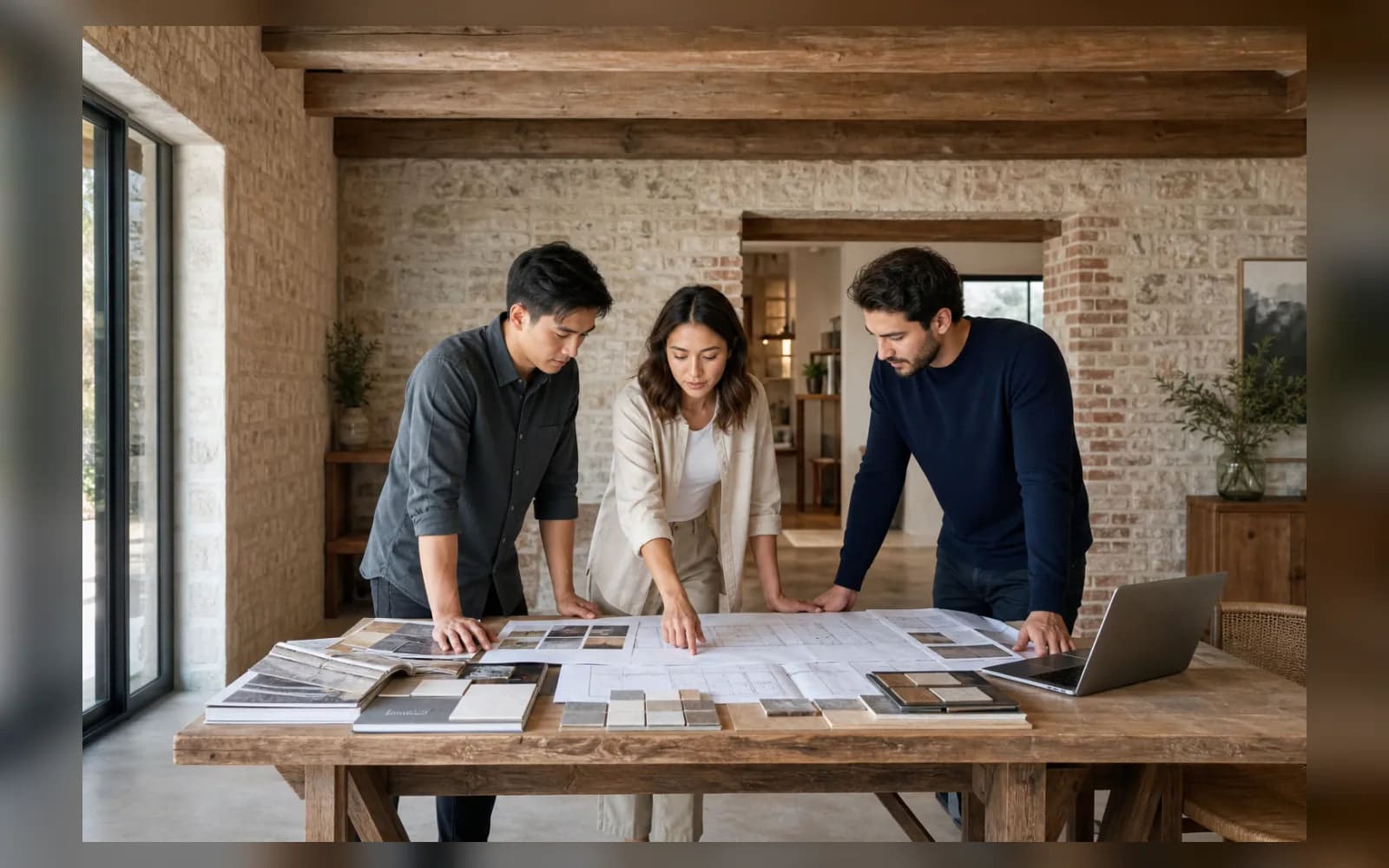Concept image: Planning at Stone and Beam Construction