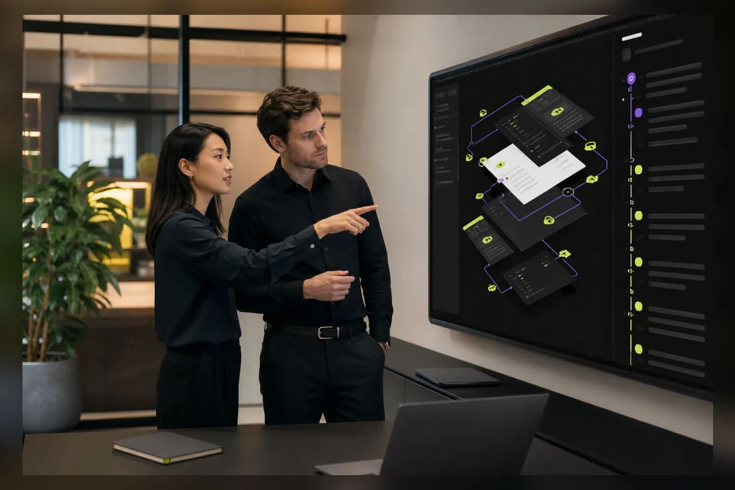 Forecast assumptions belong in the room Arc Ledger editorial image