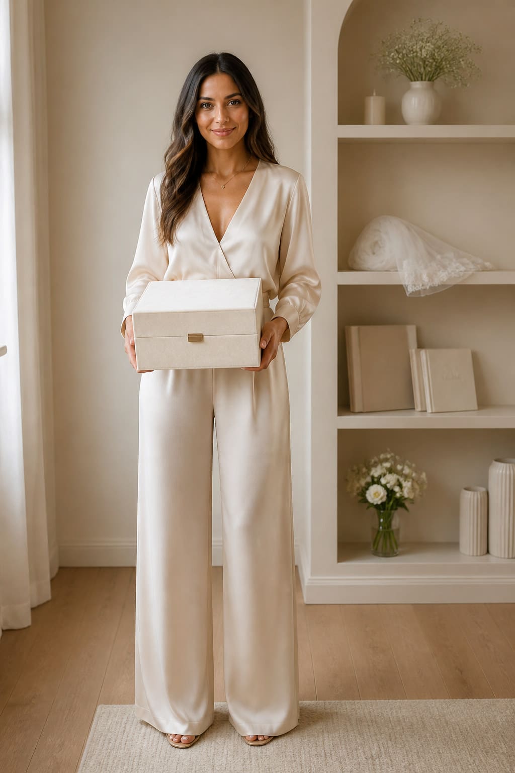 Seraphine Keepsake Box — alternate real-world styling view showing how the piece is worn or used
